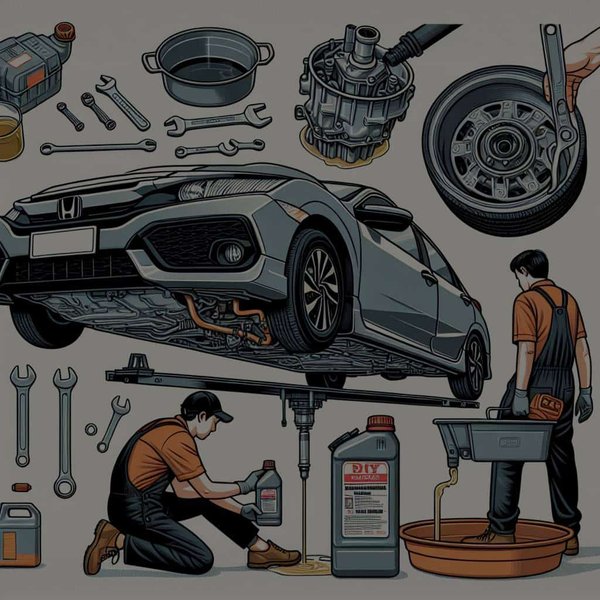 How to Perform a DIY Transmission Fluid Change in a Honda Civic?